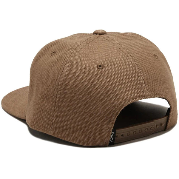 RVCA Snake Control Snapback Rawhide One Size Fits All Tactical Distributors