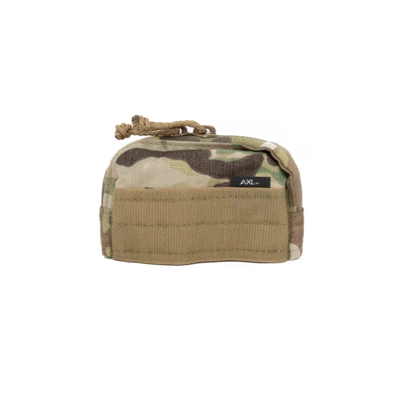 AXL Micro Fight Hi-Top Half Zipper Insert | Adds height and secure admin storage to Spiritus Systems Micro Fight Chest Rig