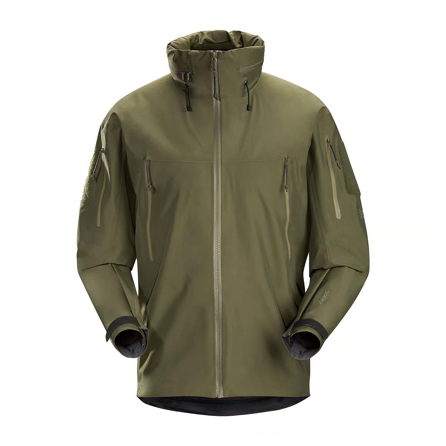 Arc'teryx PRO Alpha Jacket GEN 2.3 Ranger Green GORE TEX tactical shell jacket engineered for plate carrier compatibility