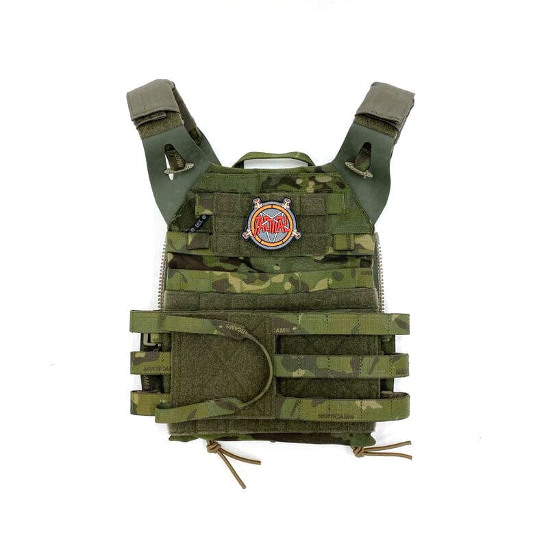Another view of the Crye Precision JPC 2.0™, the best-selling plate carrier designed for maximum performance. Lightweight, mission-ready, and fully customizable, it sets the standard for tactical kits with superior mobility, protection, and modularity. Perfect for operators who demand the best in plate carrier technology.