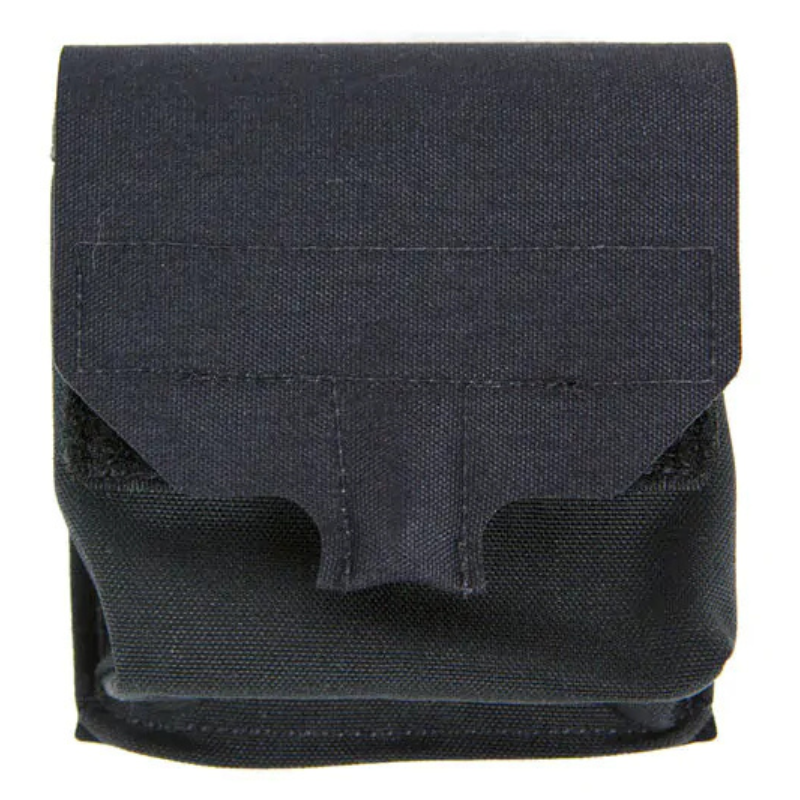 Black Blue Force Gear Boo Boo Kit Pouch built for lightweight storage of medical gear, tools, batteries, and other small essentials.