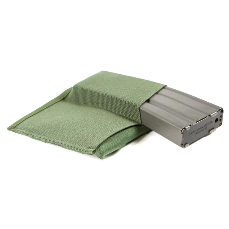 Blue Force Gear Ten-Speed® Double M4 Mag Pouch in Ranger Green | Ultralight MOLLE rifle mag pouch with dual M4 magazine retention and low-profile elastic design
