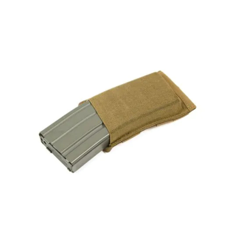 Blue Force Gear Ten-Speed® Single M4 Mag Pouch in Coyote Brown | Lightweight MOLLE M4 magazine pouch for fast, secure rifle mag retention