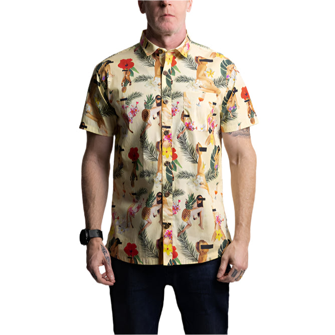 Lightweight tactical shirt for off-duty or mission-ready wear