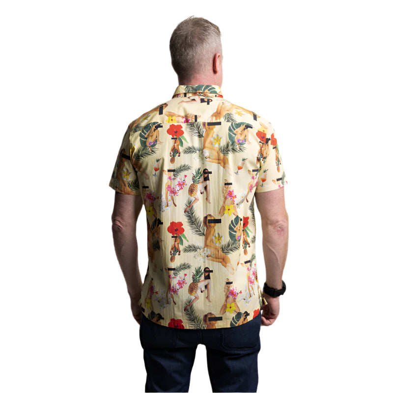 Button-up tactical shirt for summer range days