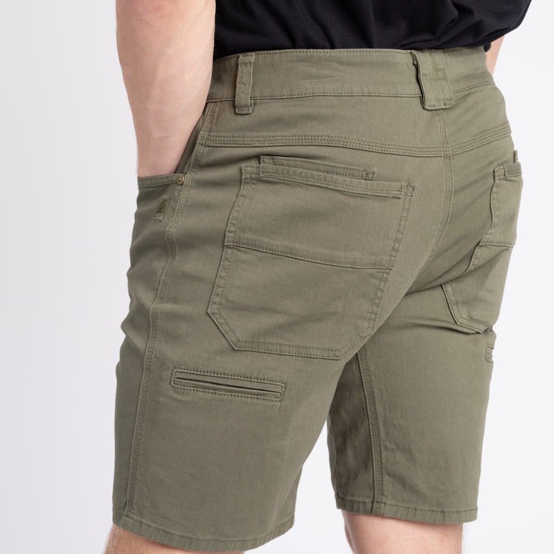 Tactical shorts with 4-way stretch fabric