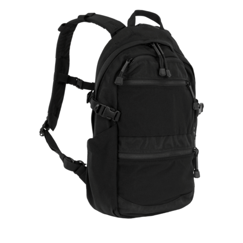 Crye Precision AVS 1000 Pack in Black modular tactical assault pack with low profile design, MOLLE panel, hydration sleeve, and multi configuration integration with Crye AVS and JPC plate carrier systems for duty and training use made in the USA