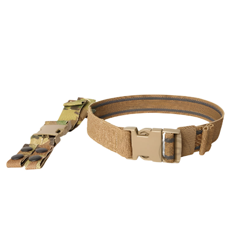 Crye Precision GP Pouch 11x6x4 Drop Leg Mount in Multicam | Durable MOLLE belt mount with elastic leg strap for stable, fast-access pouch carry.