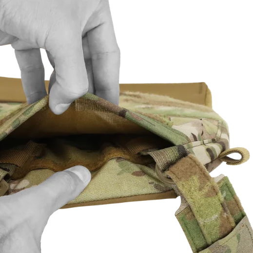Inside of Multicam plate carrier where you insert the plates