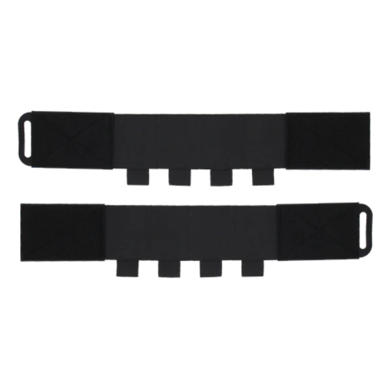 Black Ferro Concepts Carry Elastic Cummerbund with four elastic storage cells per side for low-profile magazine and equipment carry.