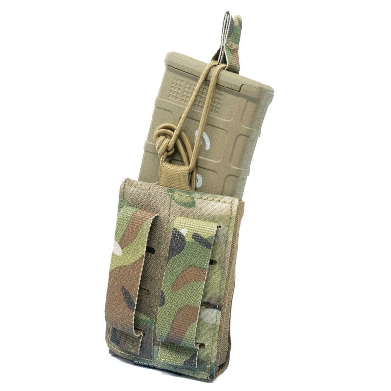 GBRS Single Rifle Mag Pouch w/ Bungee Retention Accessory Pouch GBRS Group