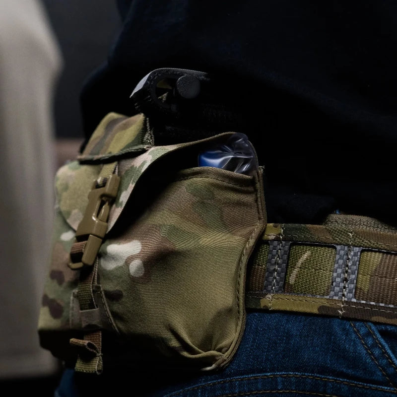 GBRS Group IFAS Individual First Aid System Pouch close up showing durable laser cut squadron laminate material