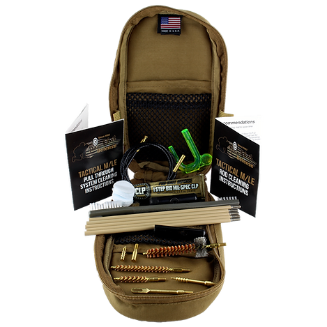 Pro-Shot 5.56/.223 Dual System Cleaning Kit - Coyote Pro-Shot Defense 