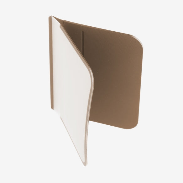 Magpul DAKA Everyday Folding Wallet Flat Dark Earth folded showing ultra slim EDC wallet with ID window