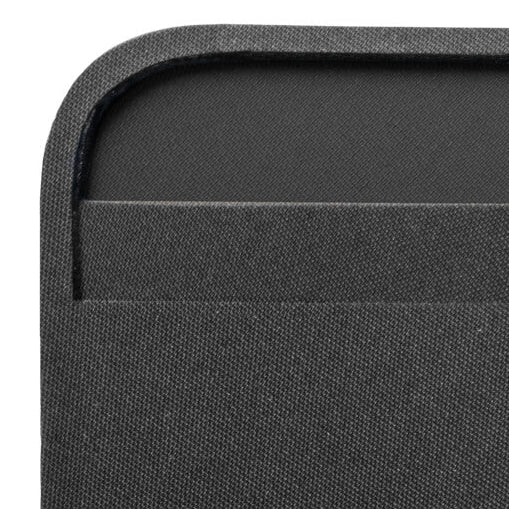 Close up of Magpul DAKA Everyday Wallet Black reinforced polymer fabric with anti slip texture