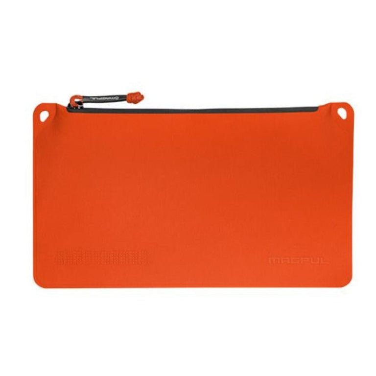 Magpul DAKA Pouch Medium Orange water resistant gear organizer pouch ideal for tools emergency kits range bags backpacks and luggage with durable welded seams