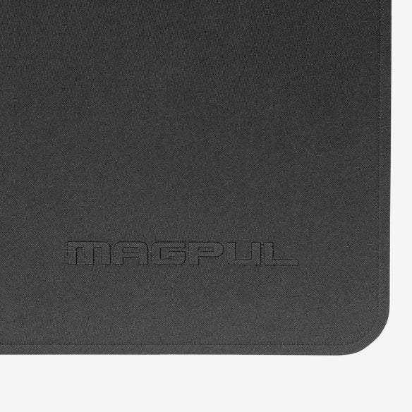 Magpul DAKA Pouch Small Black close up showing RF welded seam construction and waterproof polymer fabric designed to block moisture mud and dust in harsh environments