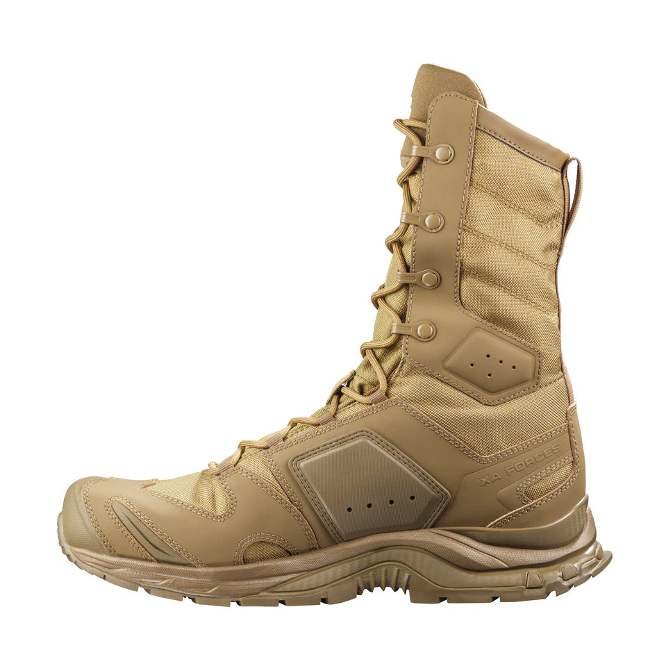 Lateral side view of the Salomon XA Forces Jungle Boot showing its lightweight construction and fast-drying tactical design.
