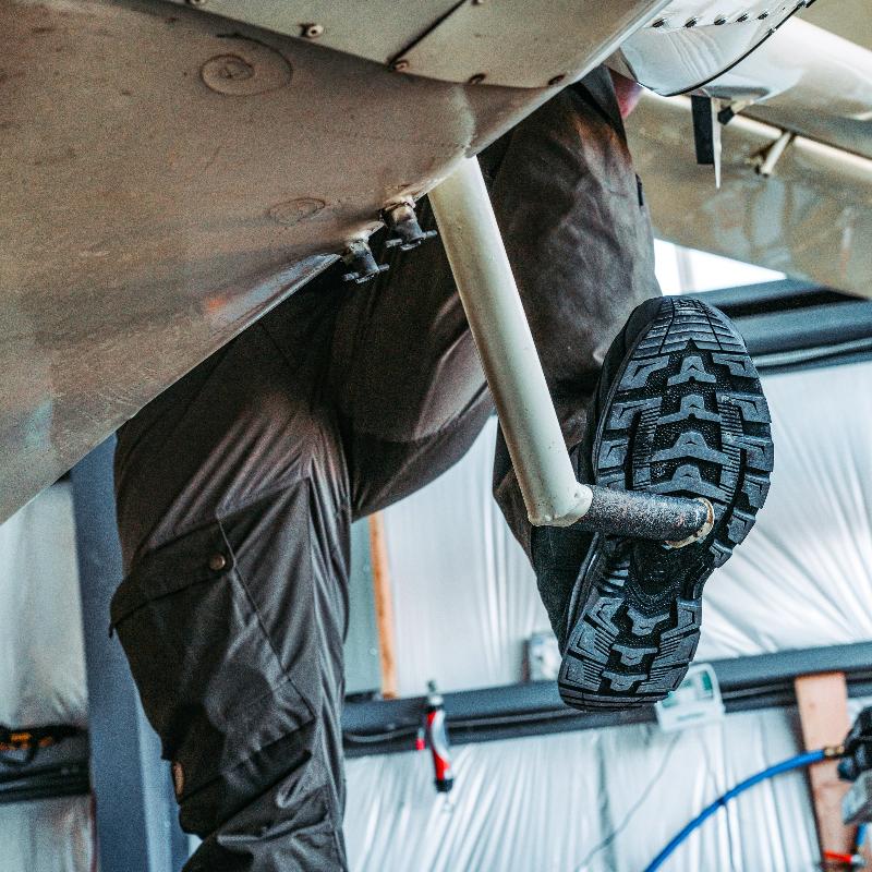 Salomon XA Forces Mid boots worn during operational movement, demonstrating flexibility, support, and lightweight performance.