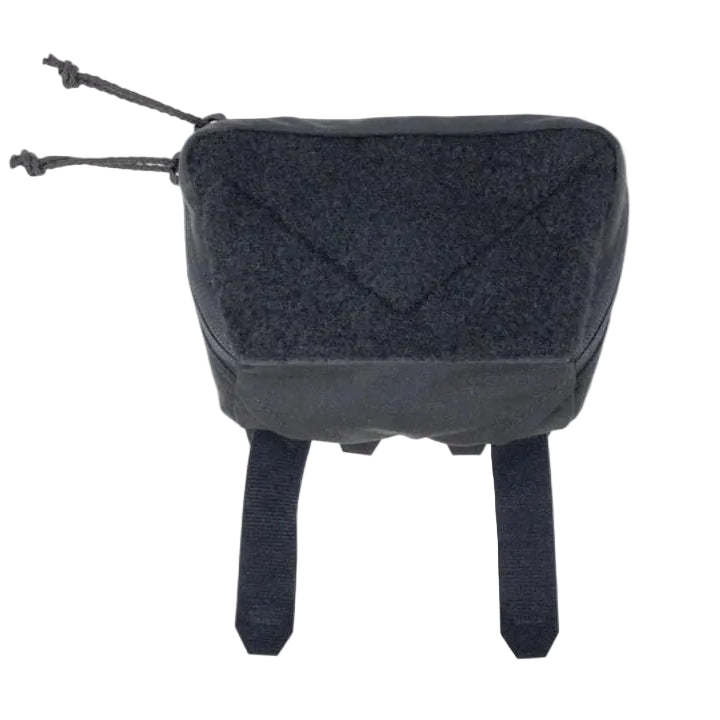 Shaw Concepts ARC Admin Pouch in Black low profile tactical admin and EUD organizer with tapered body and MOLLE PALS mounting, designed for plate carriers and chest rigs to carry phones, maps, tools, and comms accessories without interfering with magazine access or duty gear setups