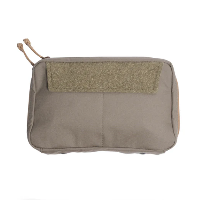 Shaw Concepts NERD Pouch Large in Ranger Green modular tactical admin pouch and EUD organizer with full loop interior, elastic retention bands, and MOLLE PALS mounting built for plate carriers, chest rigs, military combat gear setups, and law enforcement duty loadouts made in the USA