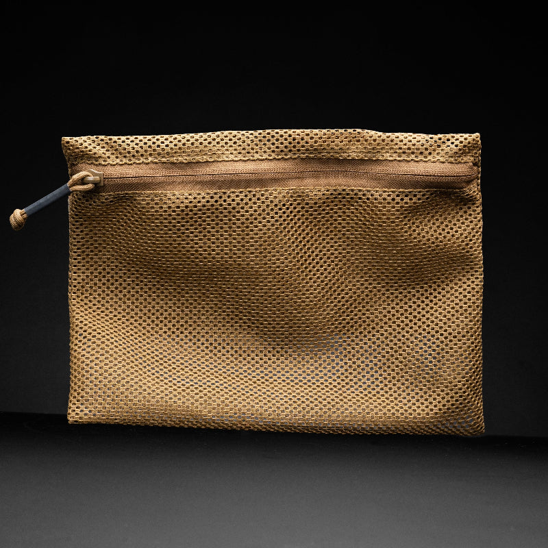 Skili Gear Large Mesh Bag with Velcro back panel and zipper closure for modular internal pack organization