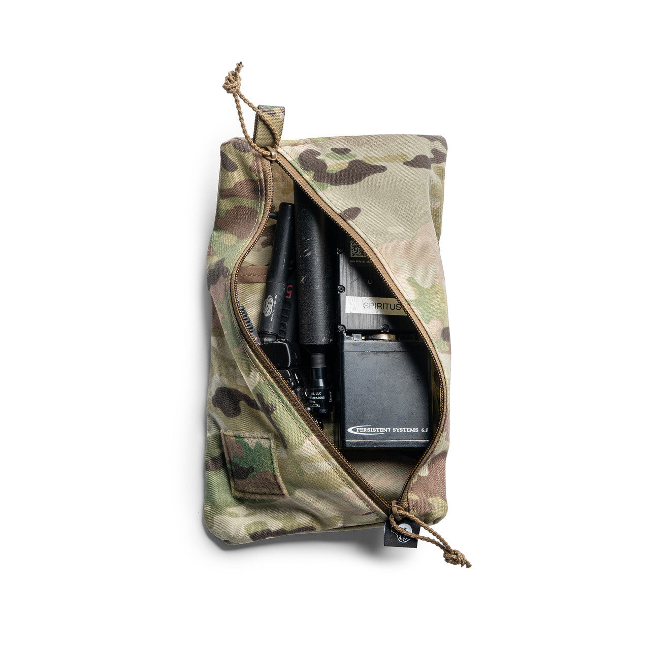 Spiritus Systems BII Wonton Pouch used to organize tools, electronics, medical supplies, range gear, travel accessories, vehicle essentials, and everyday carry equipment in one versatile storage pouch