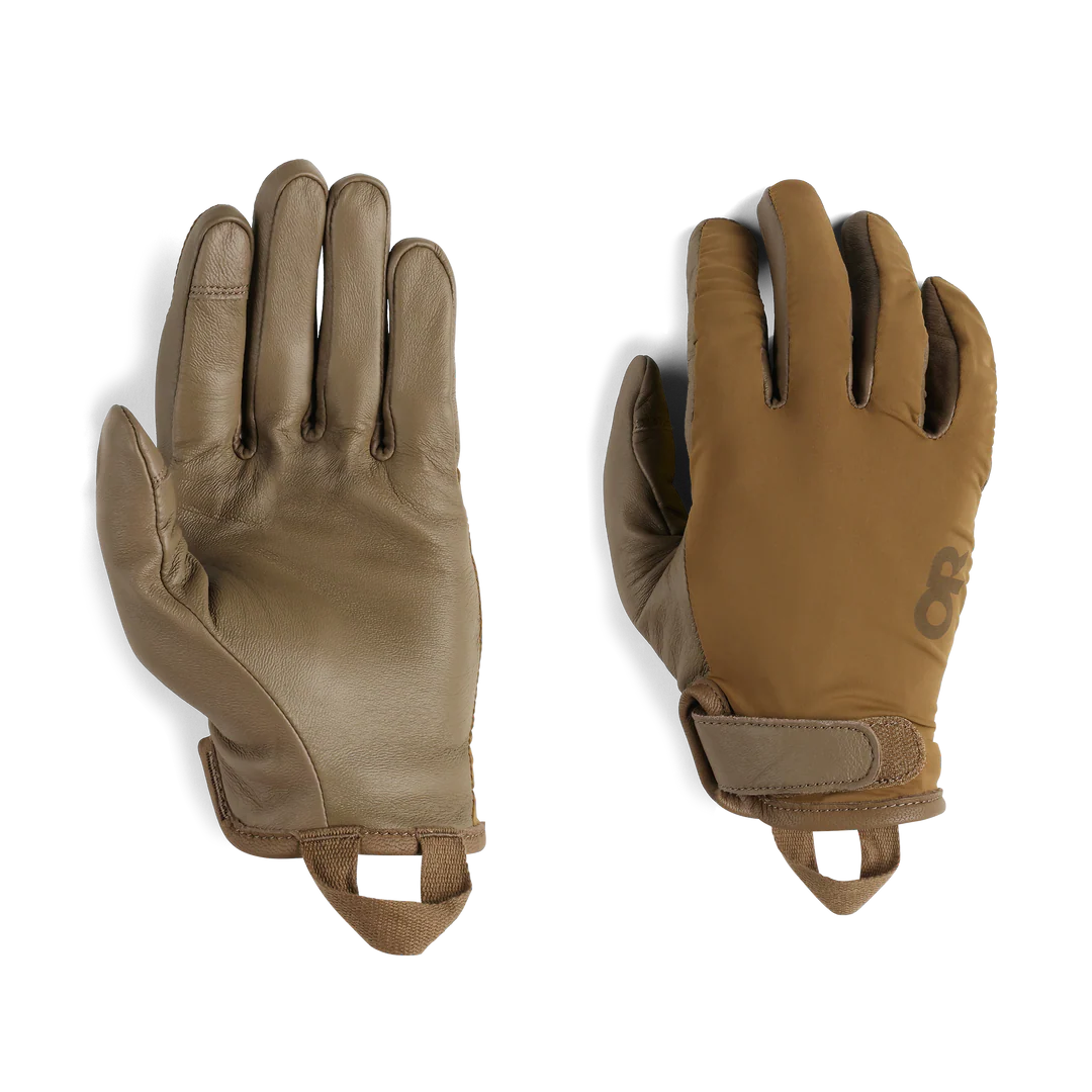 Outdoor Research UL Range Gloves with touchscreen-compatible fingers and ultra-light stretch construction for precision handling