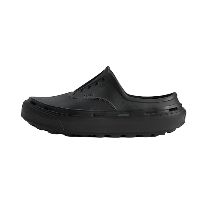 Vans Black clog shoe on a white background