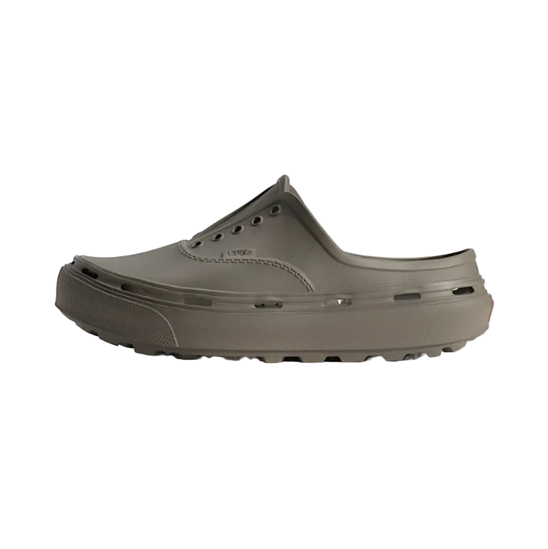 Vans Brown clog shoe on a white background