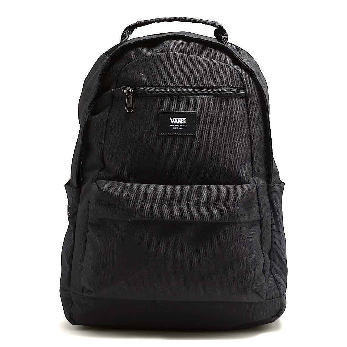 Front view of the Startle Backpack in black featuring clean off-duty design, padded straps, and 21L of organized storage for work, travel, or weekend missions