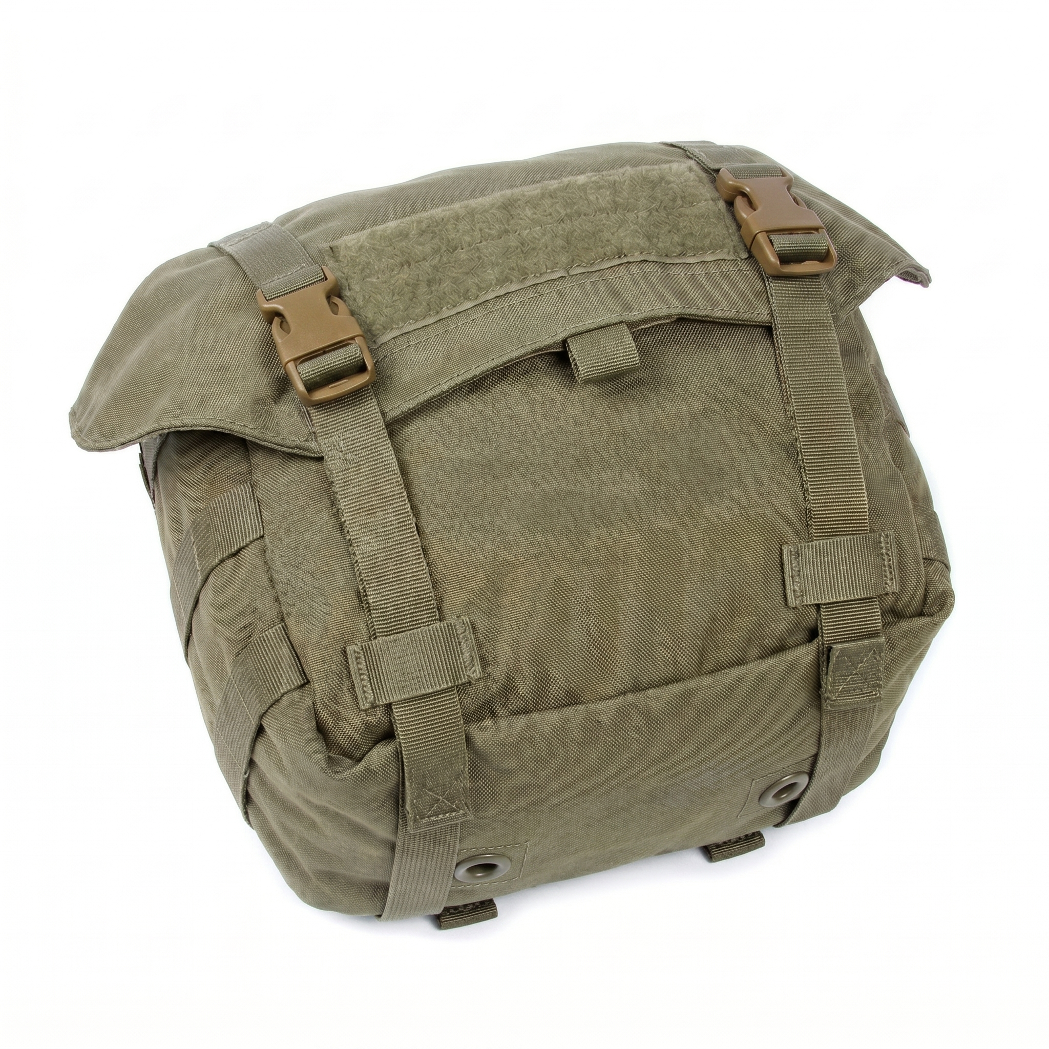 Velocity Systems Jungle Butt Pack in Ranger Green featuring compact field storage, Helium Whisper mounting technology, drain ports, and secure gear retention for tactical loadouts.
