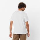 Salomon Logo Perf SS Tee White T-Shirt Salomon 