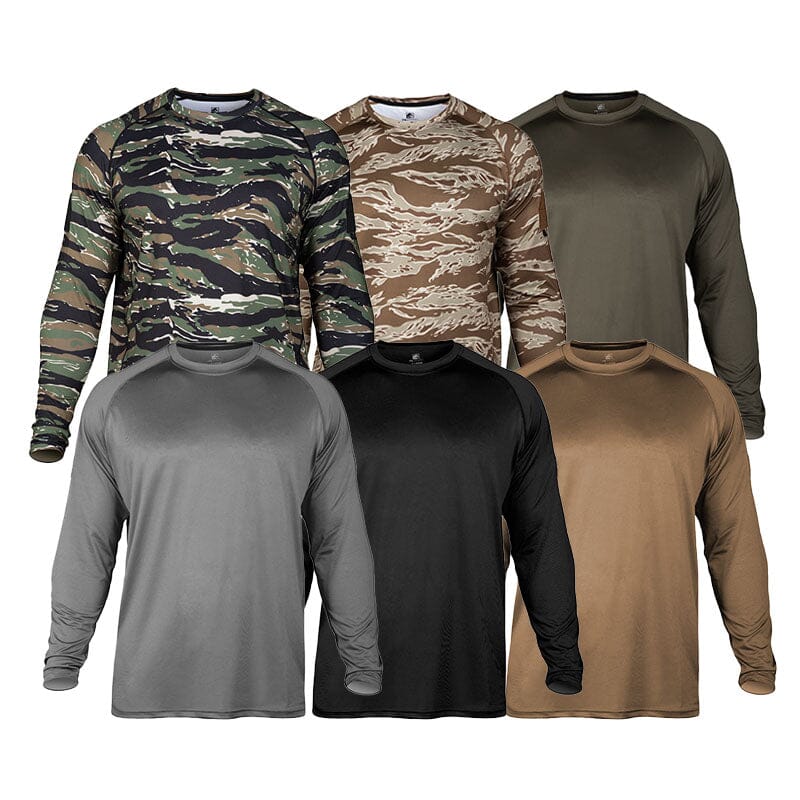 TD Long Sleeve Shooter Shirt Moisture-wicking tactical shirt with athletic fit