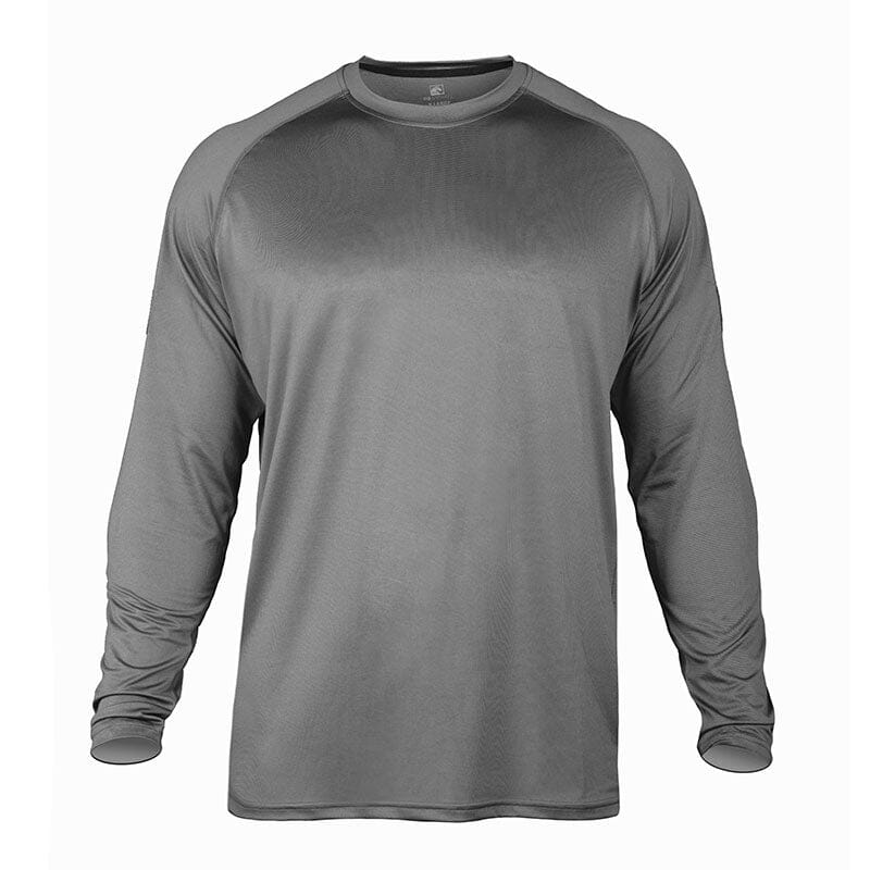 Shooter shirt with lightweight fabric for comfort- Tactical Distributors- TD Long Sleeve Shooter Shirt TD Apparel Dark Urban Grey 3X-Large