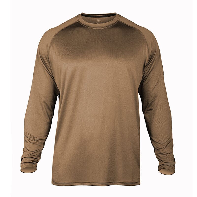 TD Long Sleeve Shooter Shirt TD Apparel Coyote Brown 3X-Large 