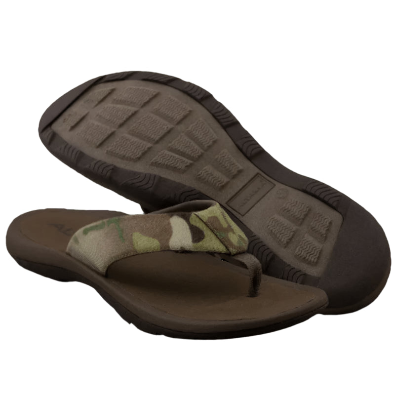 Altama SFB Men's Sandal in Multicam tactical recovery sandal featuring 1000D Cordura construction and shock absorbing molded footbed