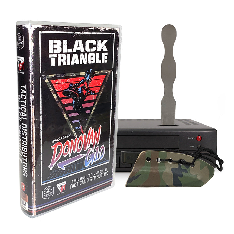 Black Triangle x TD M81 Woodland Donovan EDC Black Triangle