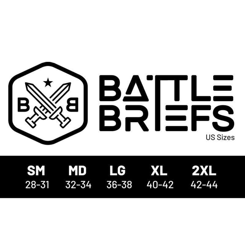 Battle Briefs Frogskin Camo 3-Pack Briefs Battle Briefs 