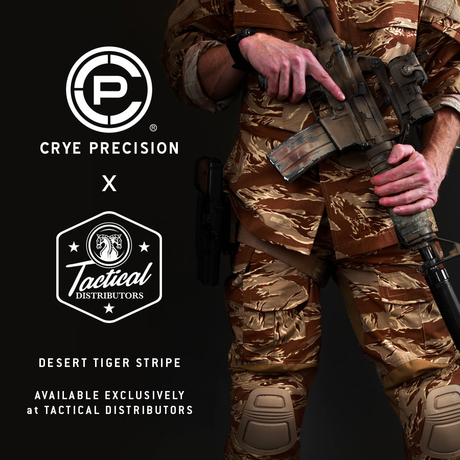 Crye Precision X TD Desert Tiger Stripe G3 Combat Pant - 36R & 38L ONLY! Combat Pant Crye Precision