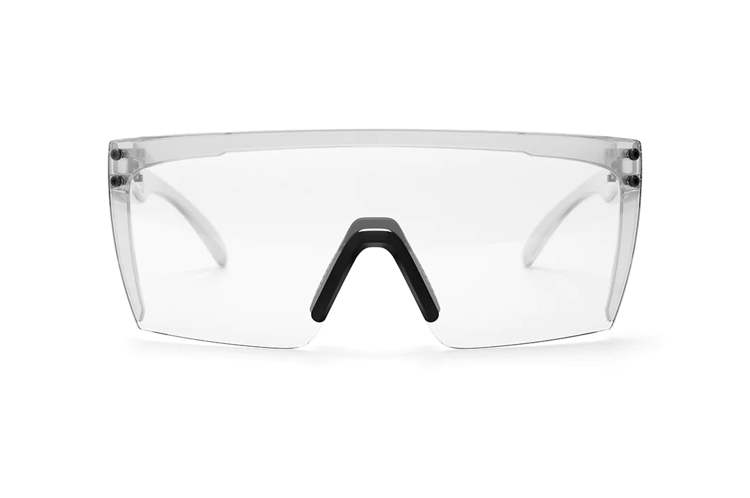Heat Wave Lazer Face Z87 Vapor Clear / Clear Lens Sunglasses Heat Wave 