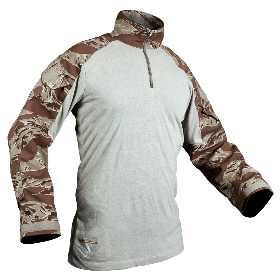 Crye Precision X TD Desert Tiger Stripe G3 Combat Shirt - LG & 2XL ONLY! Combat Shirt Crye Precision Desert Tiger Stripe Small Regular