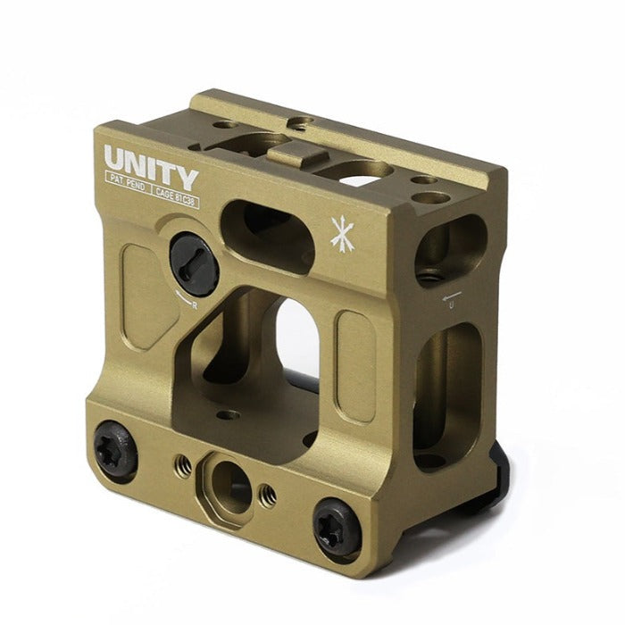 Unity Tactical FAST - Aimpoint Micro Mount Weapon Scope & Sight Accessories Unity Tactical FDE 