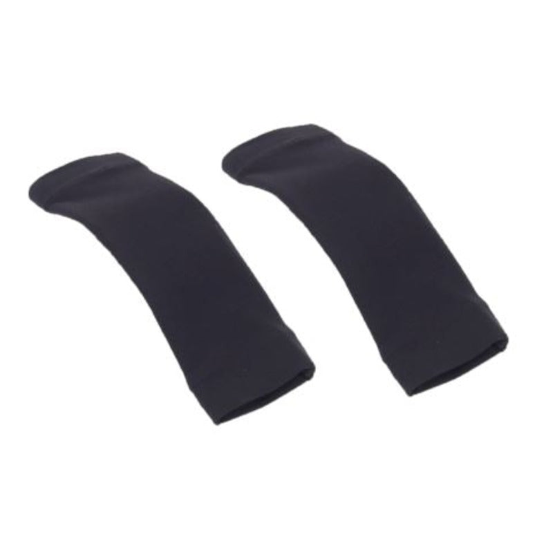 Ferro Concepts ADAPT Padded Strap Socks Black designed for 2 inch plate carrier shoulder straps with cable and hydration tube routing