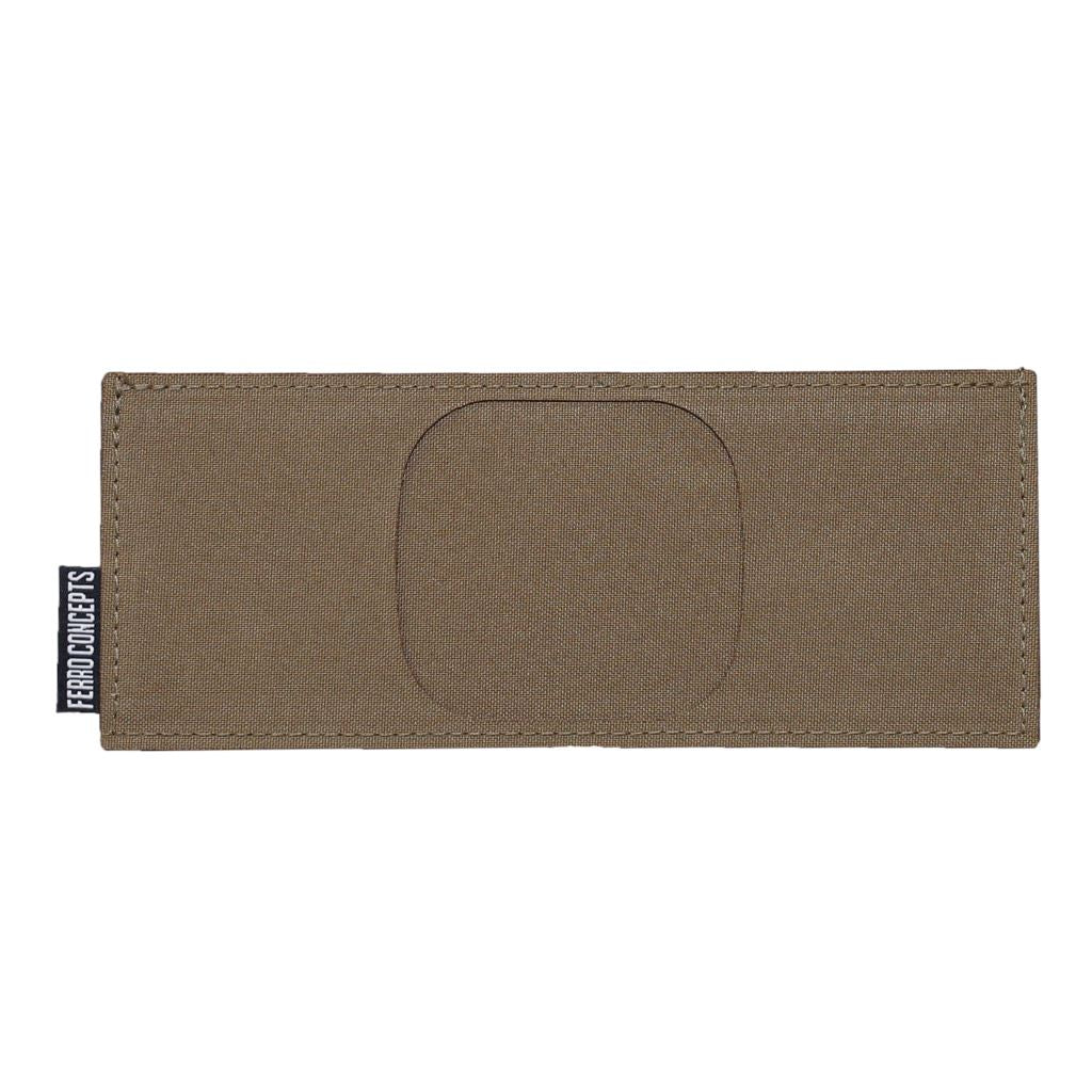 Ferro Concepts HY-LITE Wallet Coyote Brown featuring laser cut laminated Cordura construction and ultra slim bifold profile