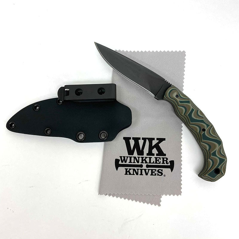 WK Contingency Knife with Sculpted Handle Combat Knives Winkler Knives 