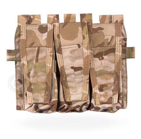 Crye AVS Detachable Flap, M4 Plate Carrier Accessories Crye Precision MultiCam Arid 