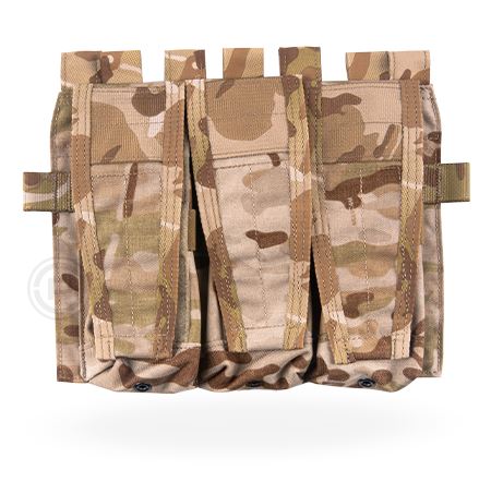 Crye AVS Detachable Flap, M4 Plate Carrier Accessories Crye Precision MultiCam Arid