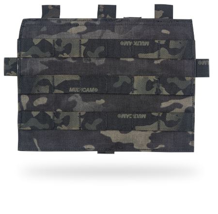 Crye AVS Detachable Flap, MOLLE Plate Carrier Accessories Crye Precision MultiCam Black 