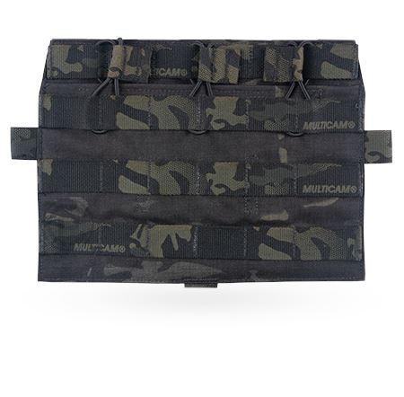 Crye AVS Detachable Flap, M4 Flat Plate Carrier Accessories Crye Precision MultiCam Black